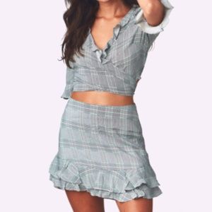 Cotton Candy Plaid Homeroom Set!